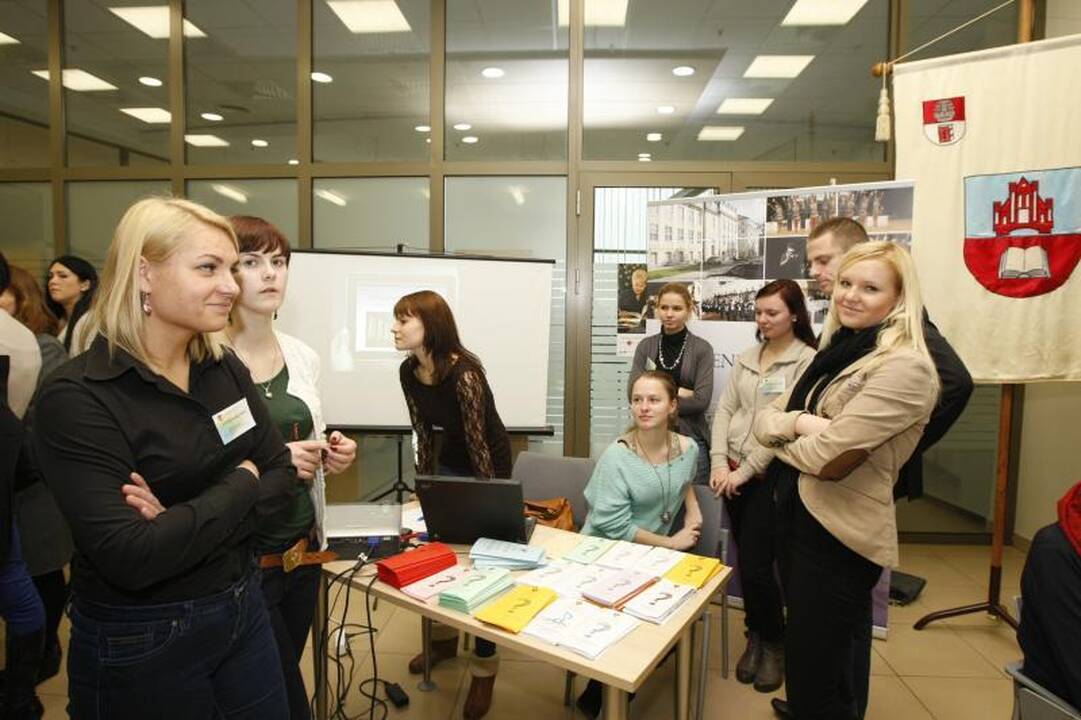 Klaipėdos universitete – atvirų durų diena moksleiviams