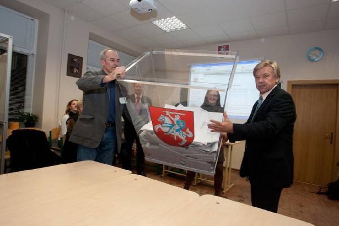 Partijos šienauja balsus daugelyje savivaldybių (papildyta 00.10 val.)