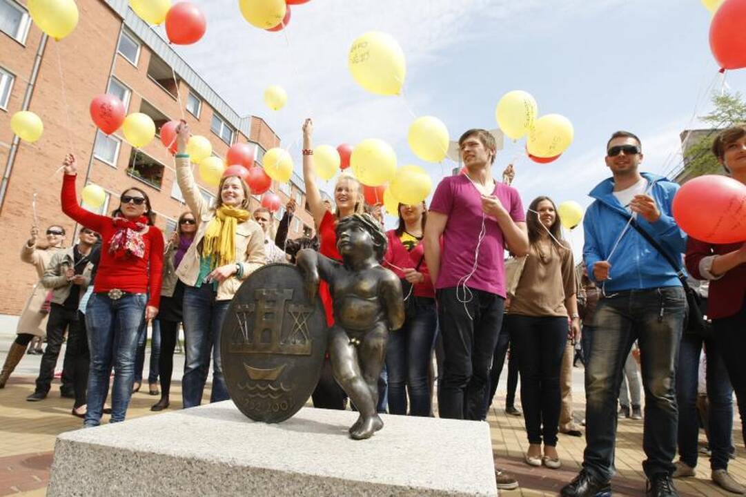 Klaipėdai – žaisminga universiteto bendruomenės dovana