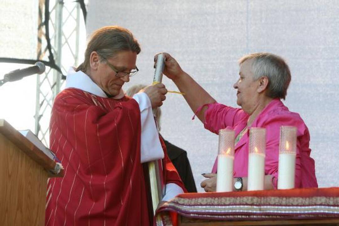 Pranciškonų onkologijos centre įleista kapsulė 