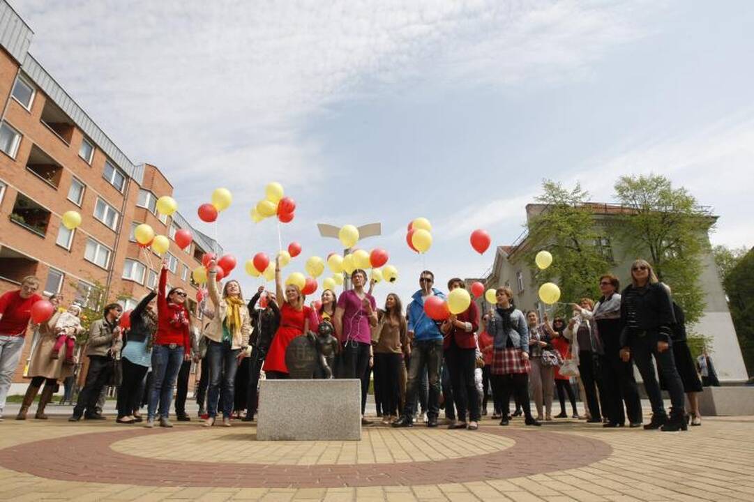 Klaipėdai – žaisminga universiteto bendruomenės dovana