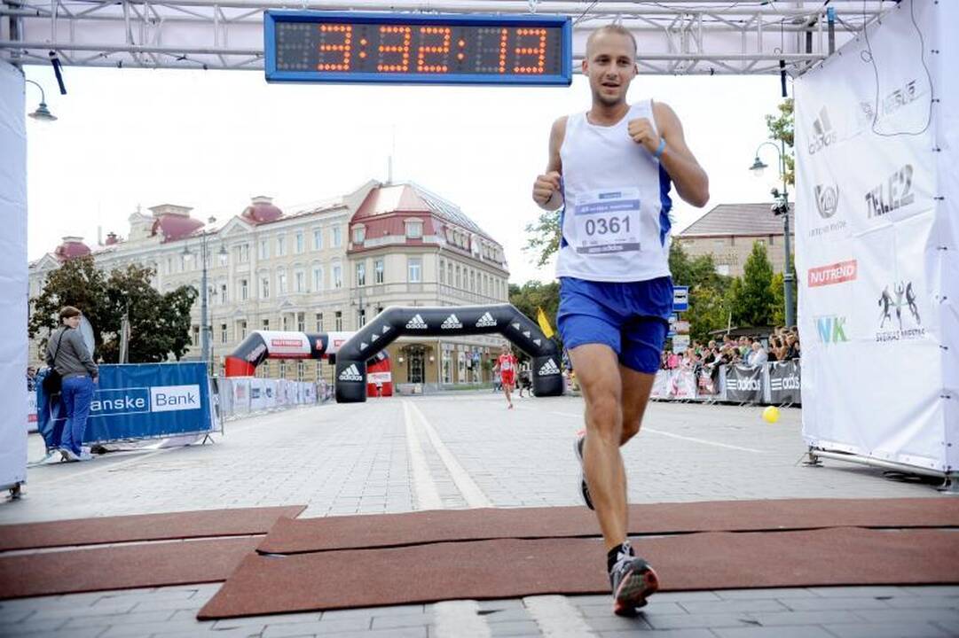 Sostinėje vyko devintasis Vilniaus maratonas (papildyta)