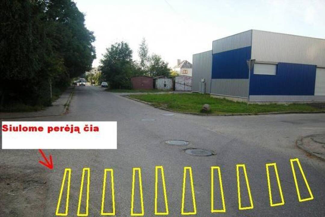 Aukštųjų Šančių gyventojai Alsėdžių gatvėje jau turi perėją (papildyta)
