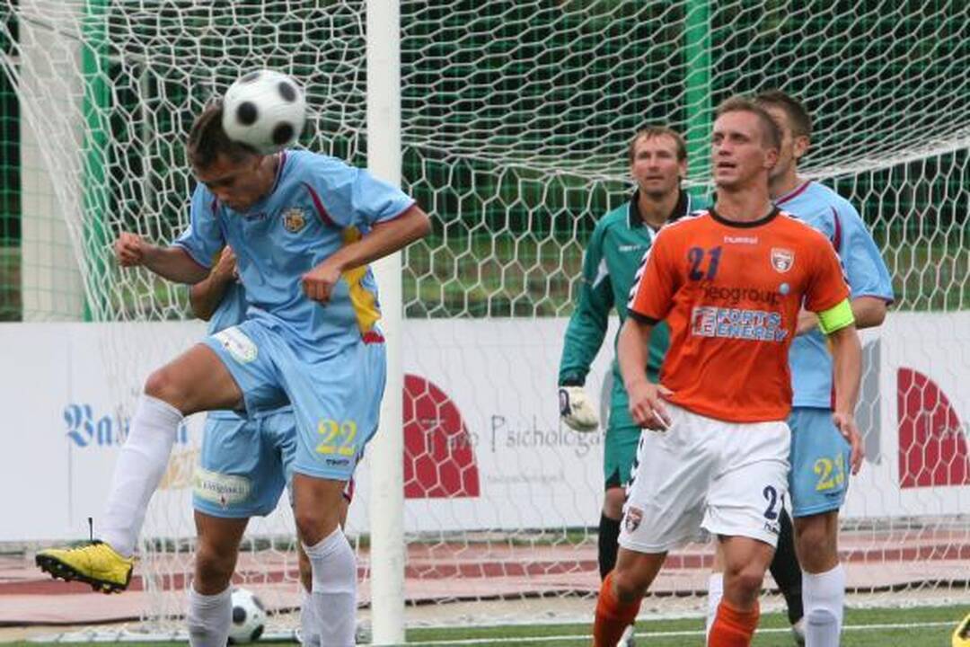 A lyga: iš Gargždų „Klaipėda“ parvežė tašką