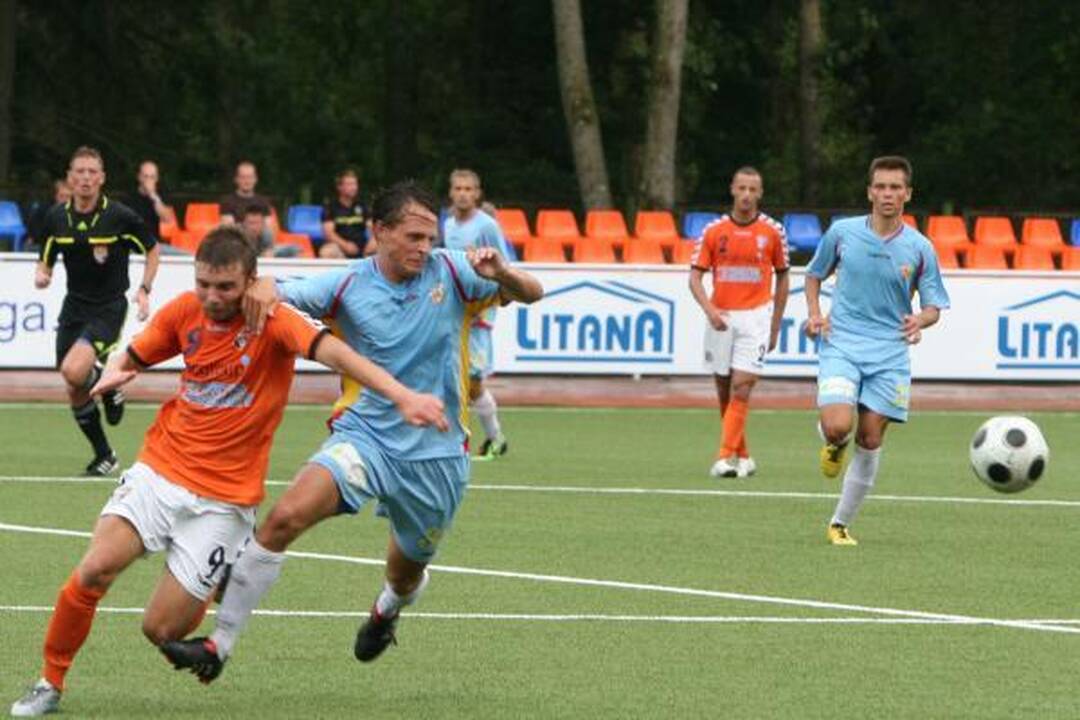 A lyga: iš Gargždų „Klaipėda“ parvežė tašką
