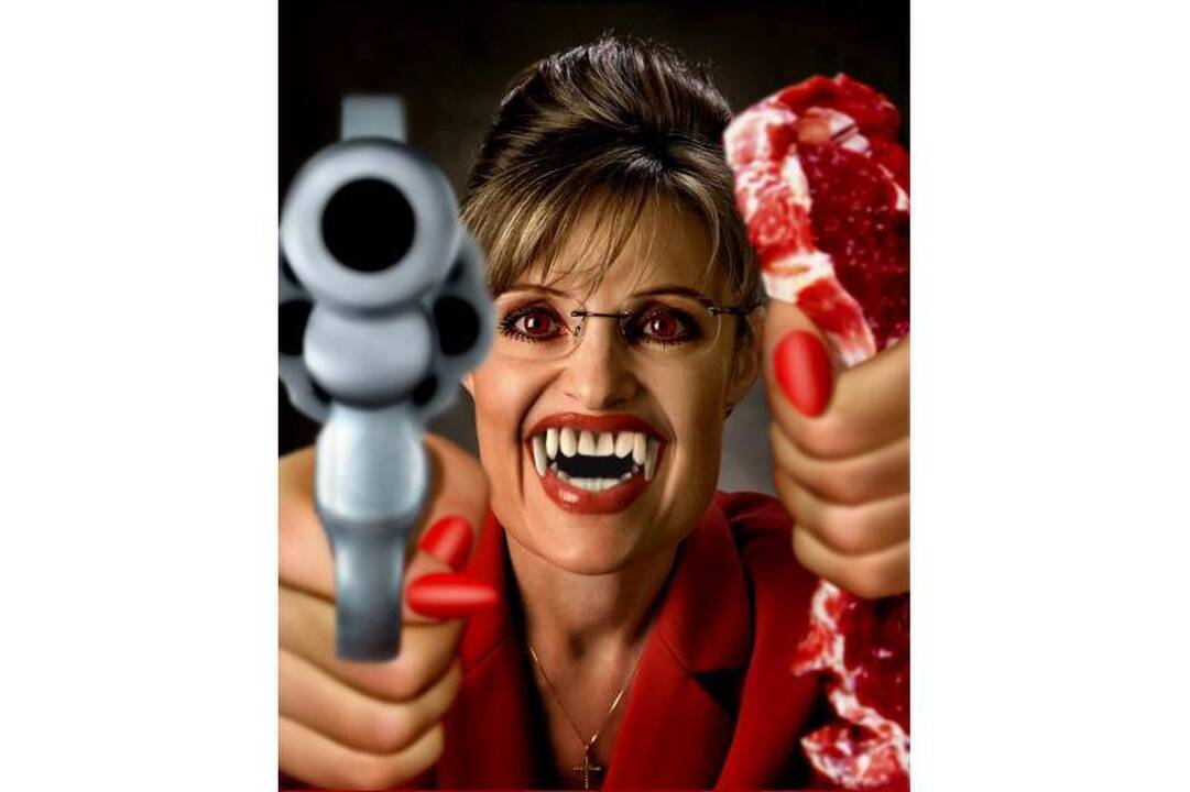 Ekstravagantiška Sarah Palin asmenybė   