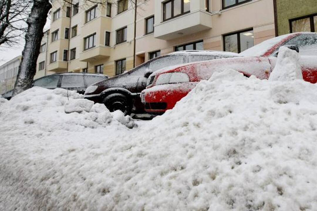 Pūga paralyžiuoja pajūrį