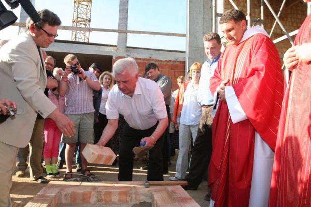 Pranciškonų onkologijos centre įleista kapsulė 