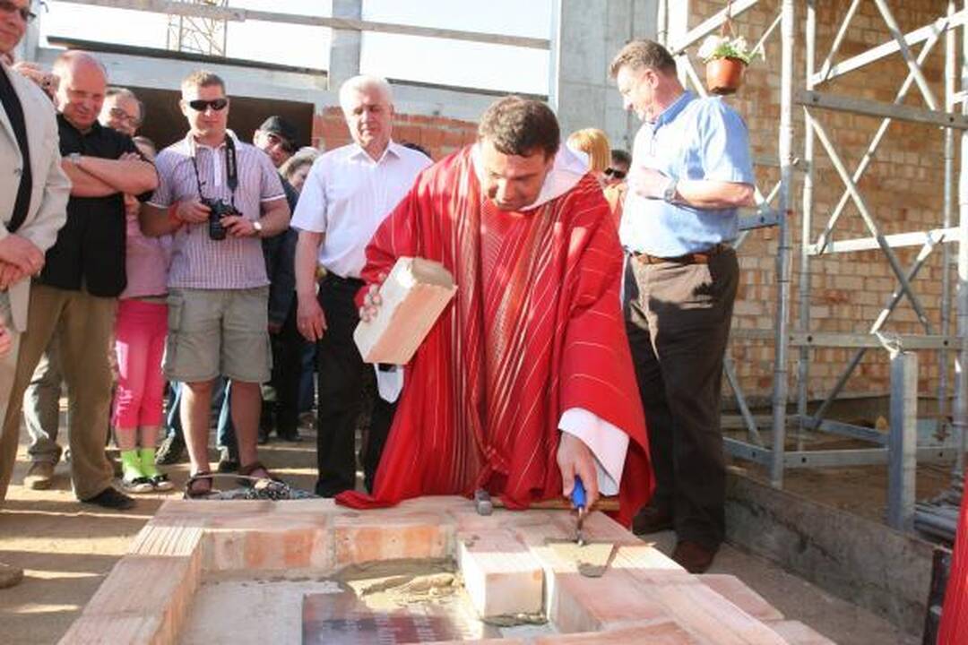 Pranciškonų onkologijos centre įleista kapsulė 