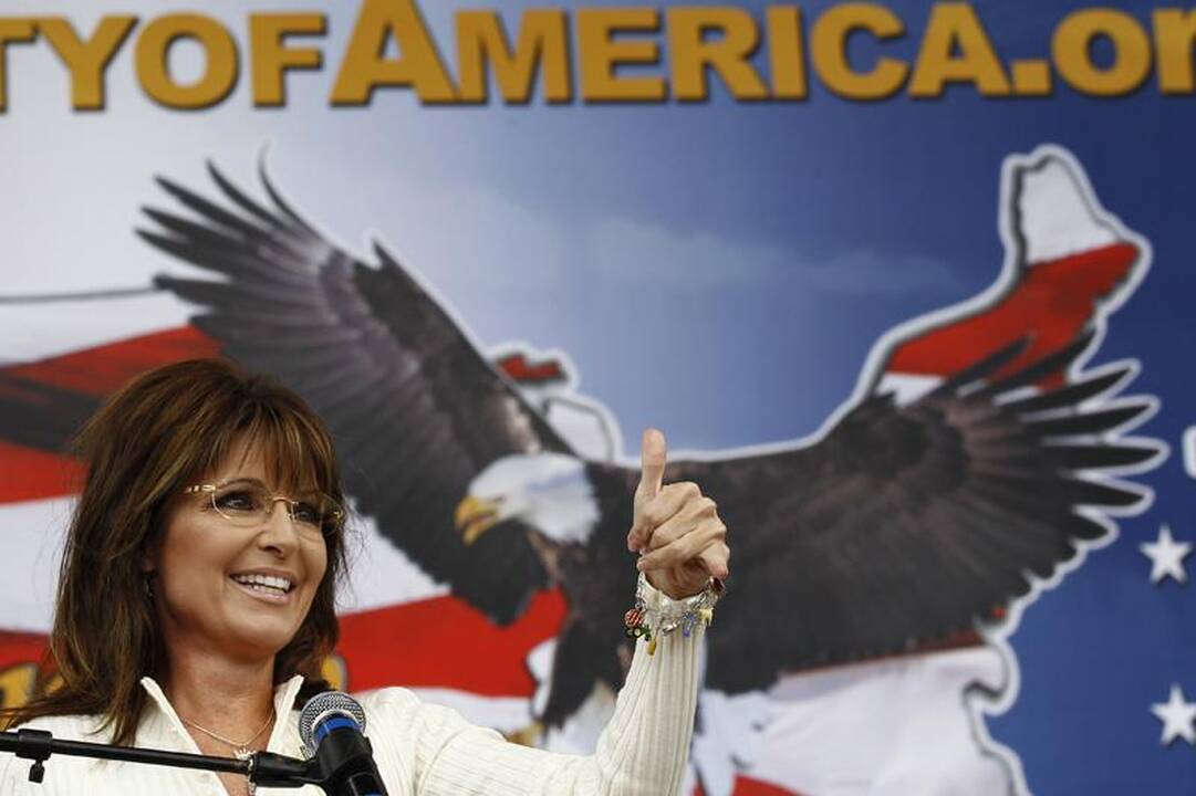 Ekstravagantiška Sarah Palin asmenybė   
