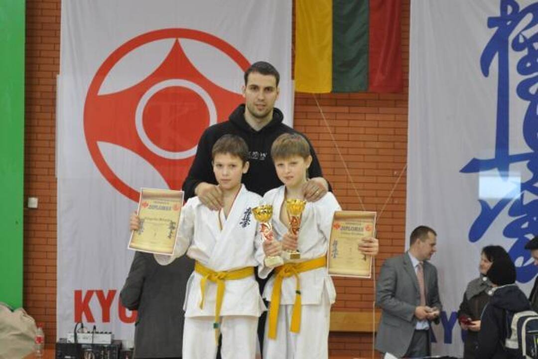 „Shodan“ mokykla - ir vėl stipriausia Lietuvos vaikų čempionate