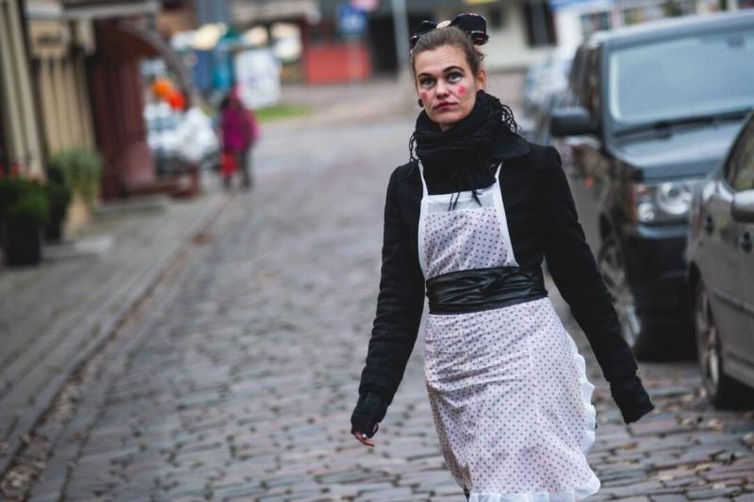Senamiestį šiurpino mažieji vaiduokliai 