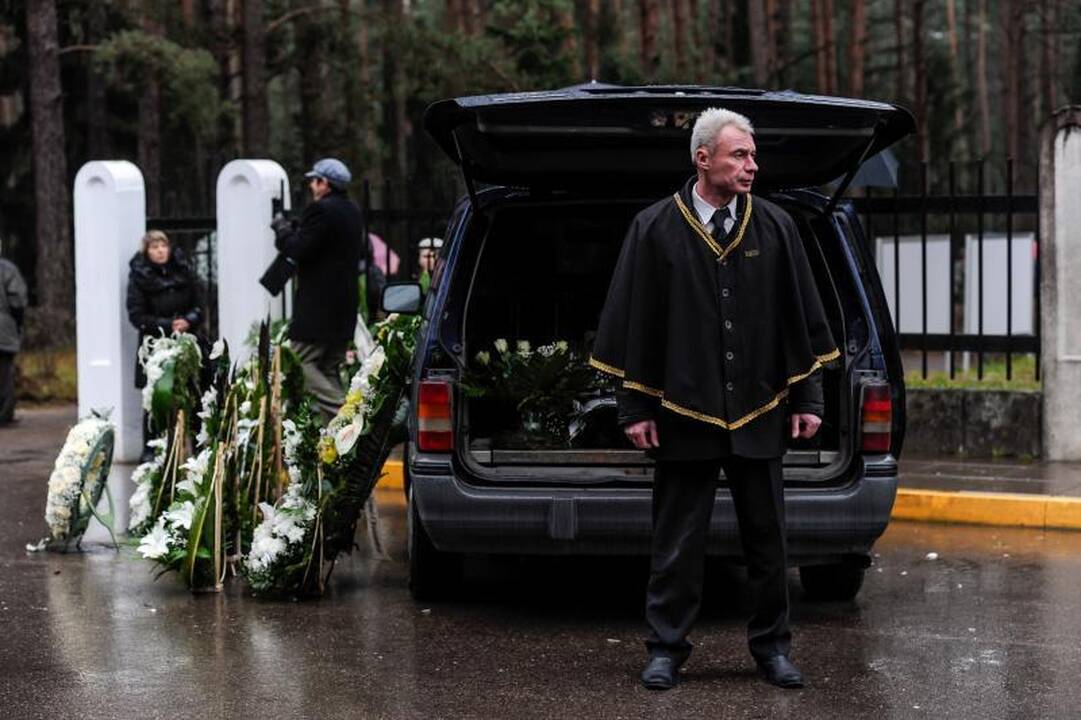 Ringo džentelmenas A. Šocikas palydėtas į paskutinę kelionę