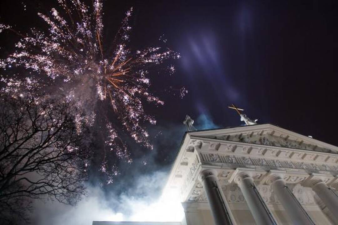 Kultūros šaukliai dažė sostinės dangų (video)