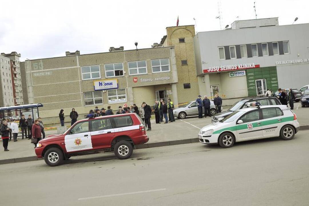 Dėl cheminių medžiagų pavojaus buvo evakuota Šilainių seniūnija
