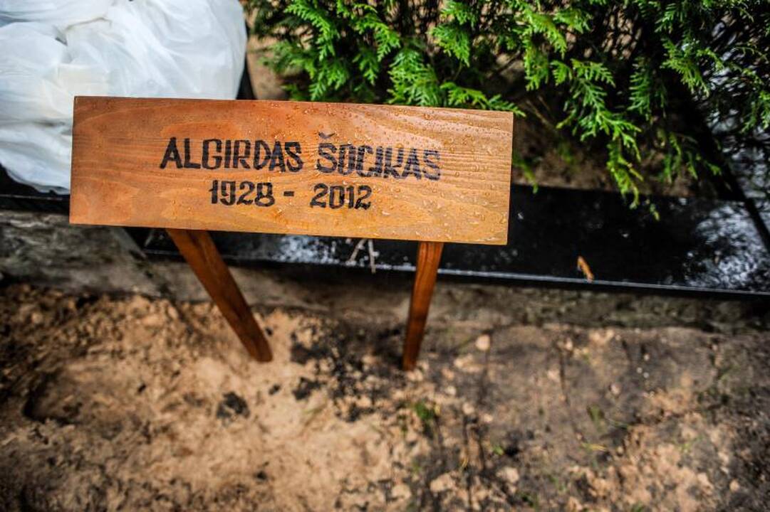 Ringo džentelmenas A. Šocikas palydėtas į paskutinę kelionę