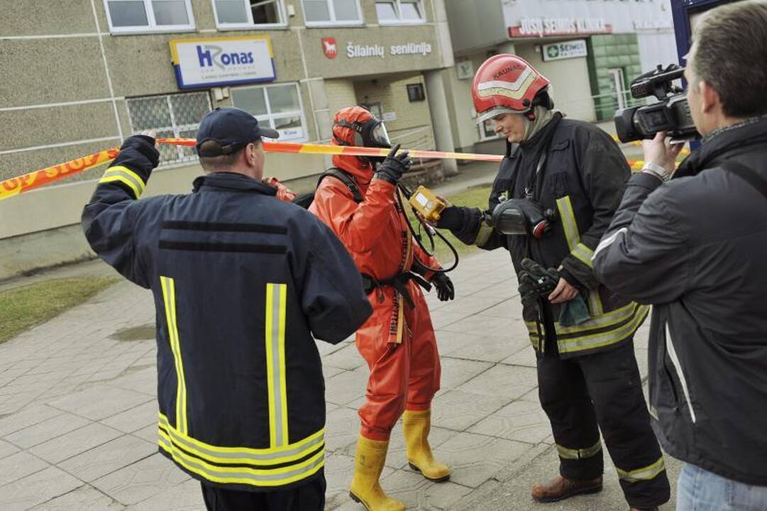 Dėl cheminių medžiagų pavojaus buvo evakuota Šilainių seniūnija