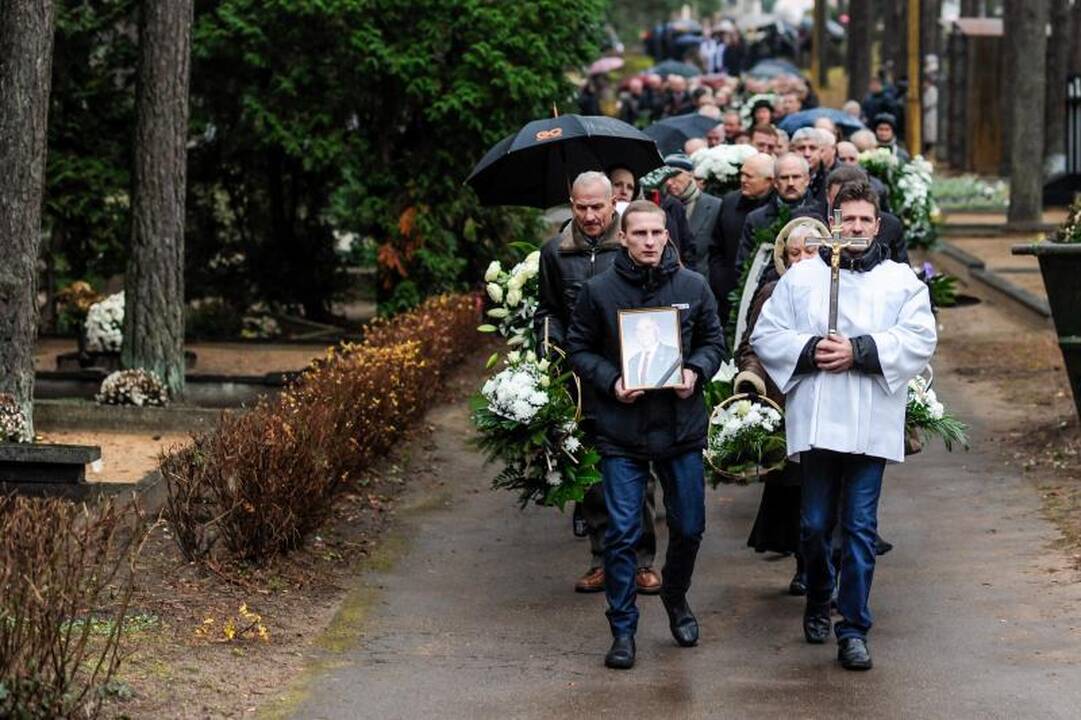 Ringo džentelmenas A. Šocikas palydėtas į paskutinę kelionę