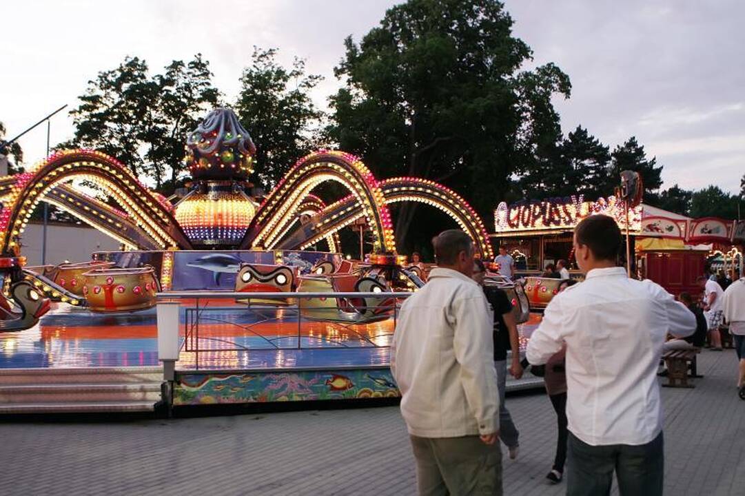 Palangos valdžia leido išvežti olandų atrakcionus 