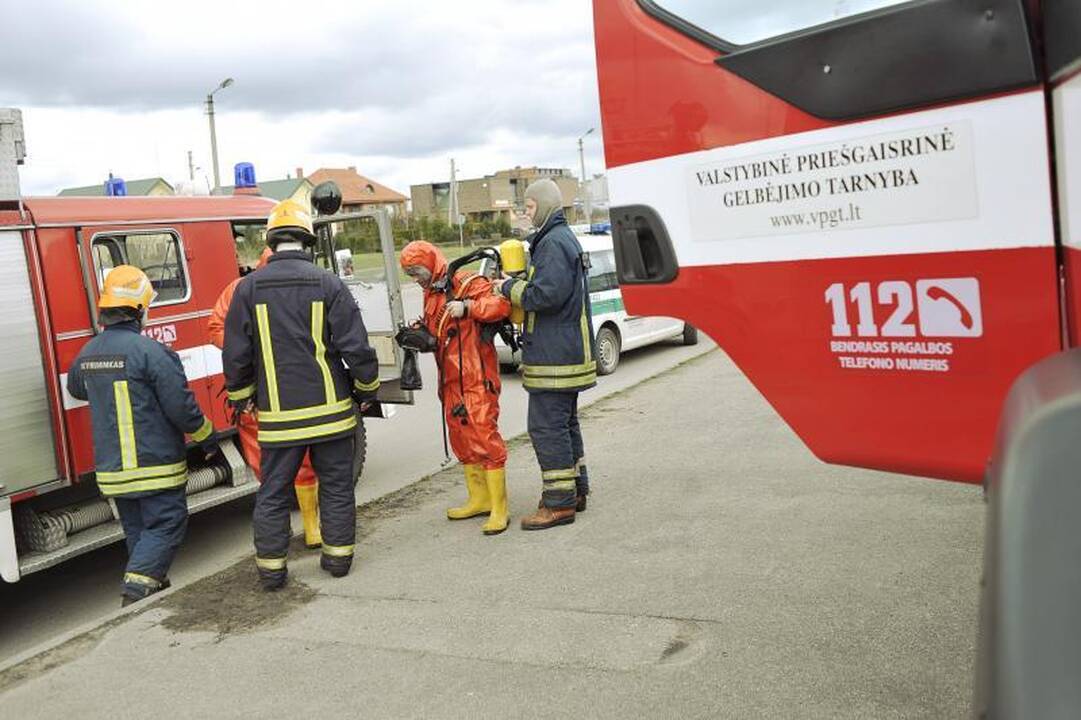 Dėl cheminių medžiagų pavojaus buvo evakuota Šilainių seniūnija