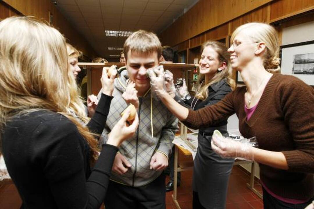 Būsimieji jūrininkai sulaukė krikšto
