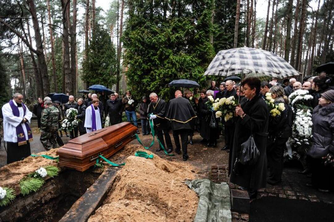 Ringo džentelmenas A. Šocikas palydėtas į paskutinę kelionę