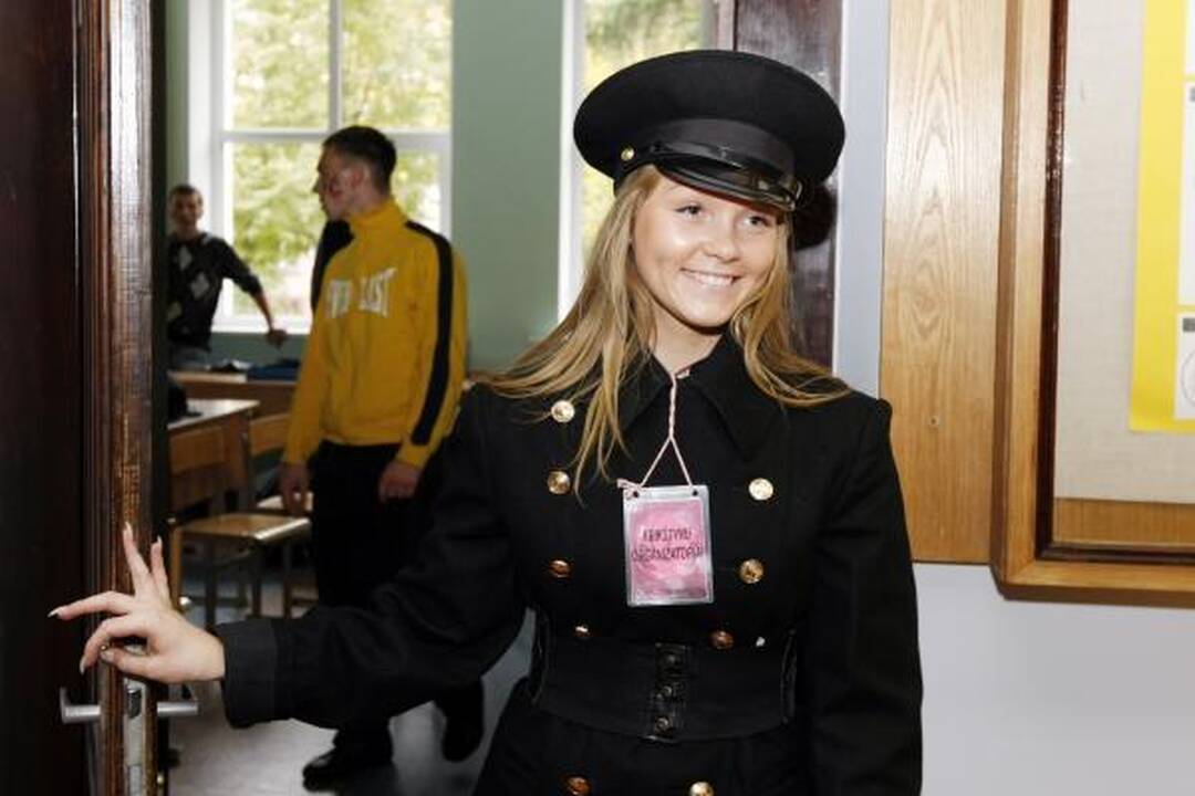 Būsimieji jūrininkai sulaukė krikšto