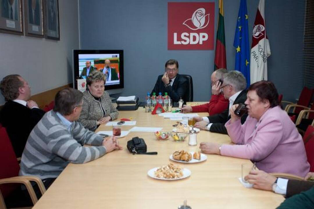 Socialdemokratai nusivylė rezultatais Vilniuje ir Klaipėdoje