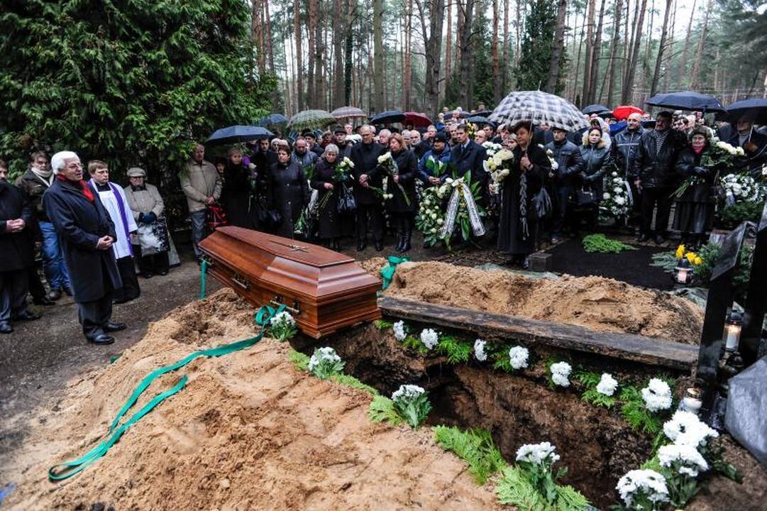 Ringo džentelmenas A. Šocikas palydėtas į paskutinę kelionę