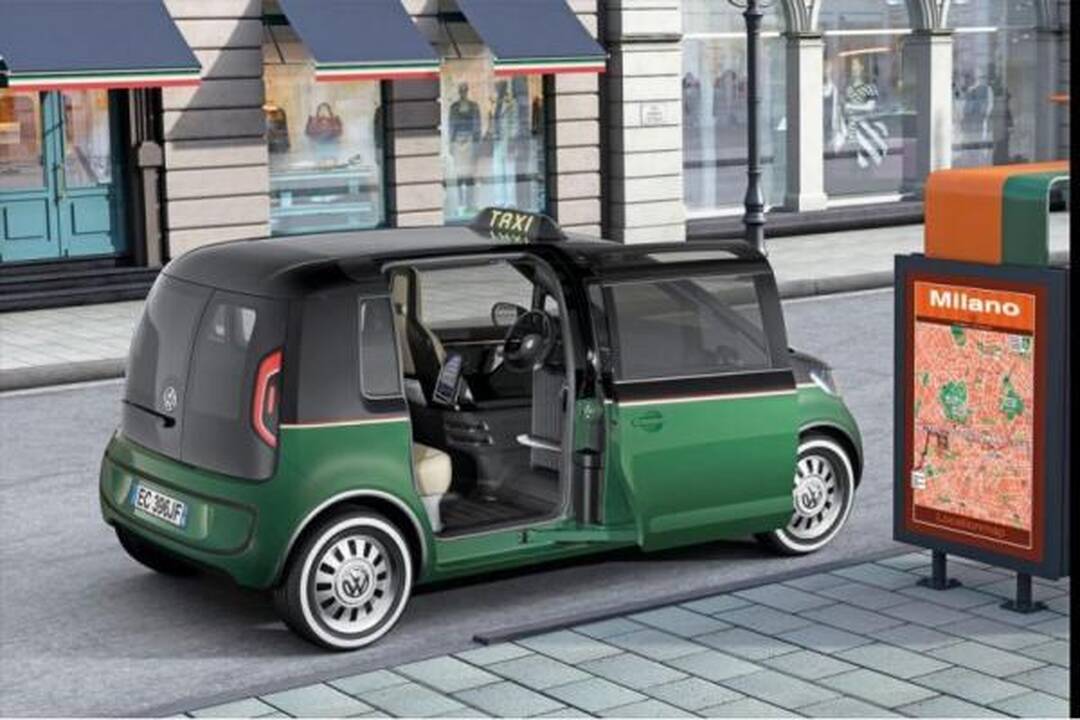 Hanoverio mugė 2010: „Volkswagen“ pristatė „Milano taksi“