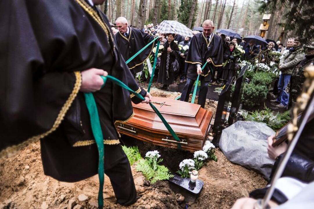 Ringo džentelmenas A. Šocikas palydėtas į paskutinę kelionę