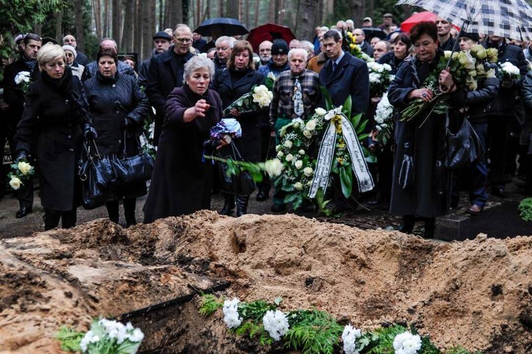 Ringo džentelmenas A. Šocikas palydėtas į paskutinę kelionę