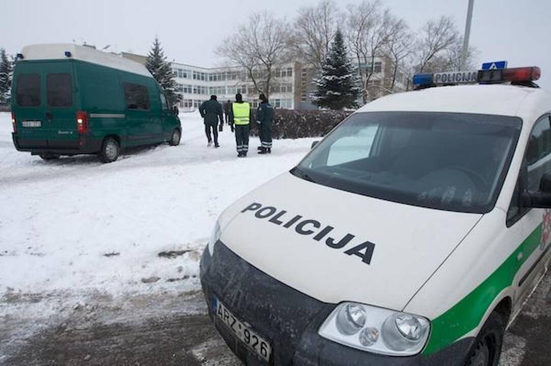 Sprogmuo mokykloje tebuvo pokštas (atnaujinta 11.24 val.)