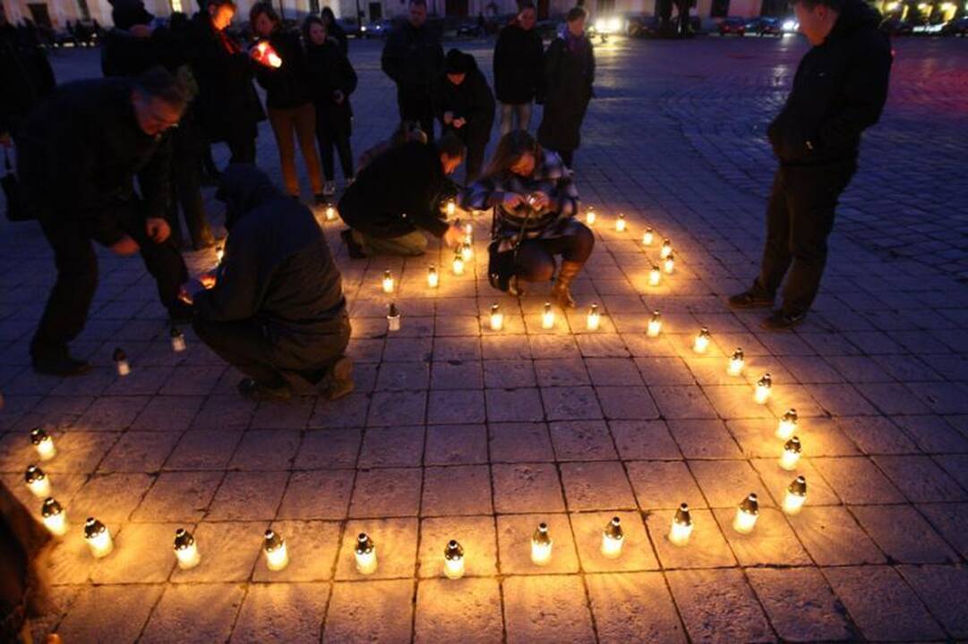 Prisijungdamas prie pasaulinės akcijos Kaunas užgesino 500 šviestuvų