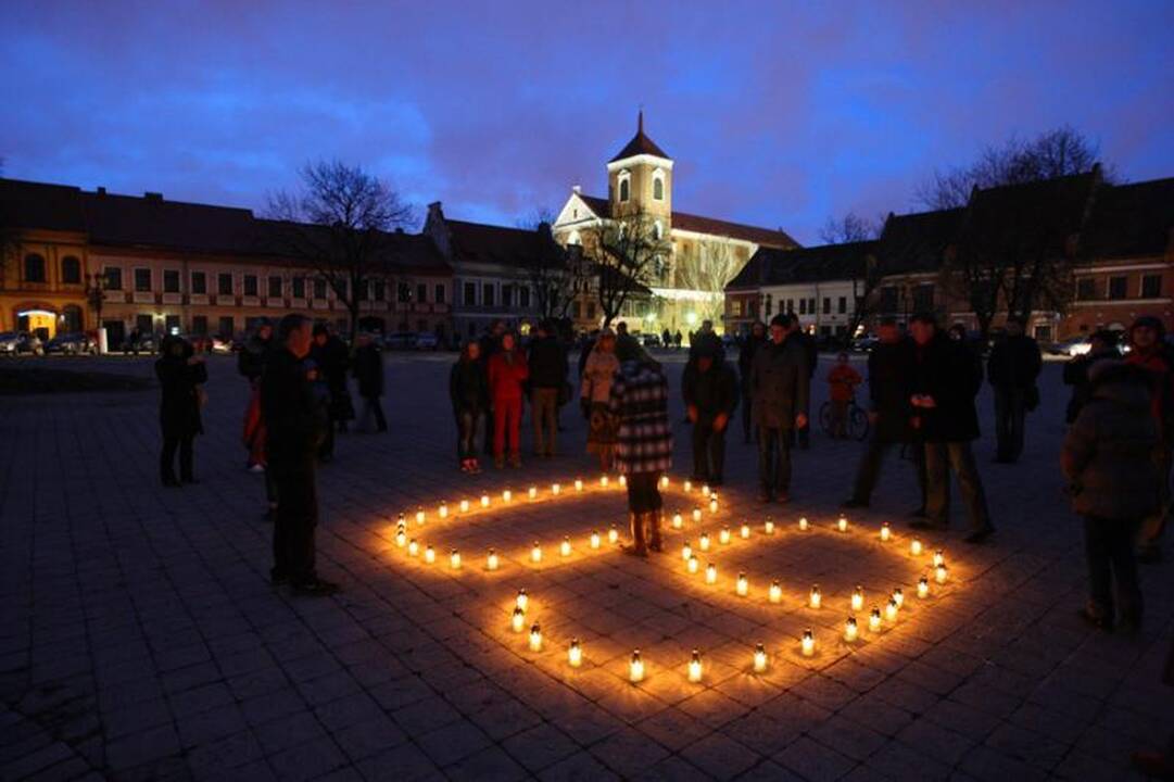 Prisijungdamas prie pasaulinės akcijos Kaunas užgesino 500 šviestuvų