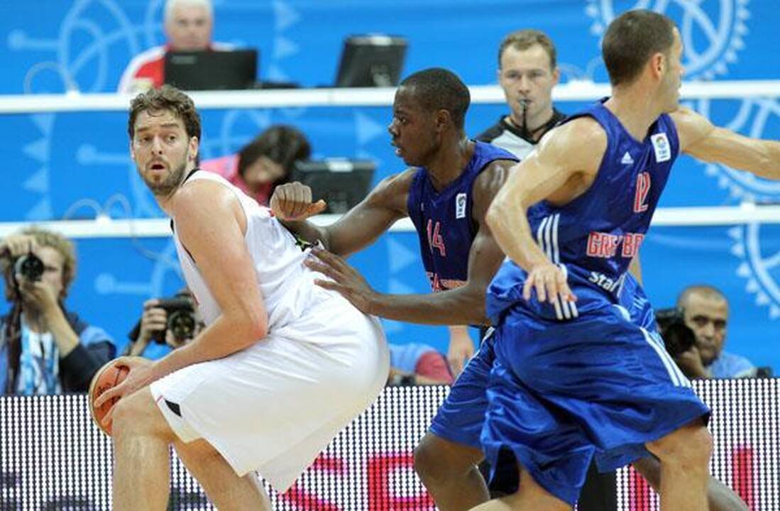 Panevėžys: ispanai tęsia treniruočių ciklą. Šįkart su britais - 86:69