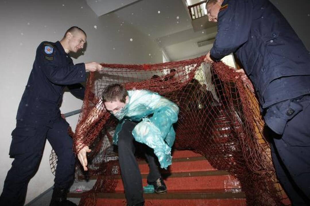 Būsimieji jūrininkai sulaukė krikšto
