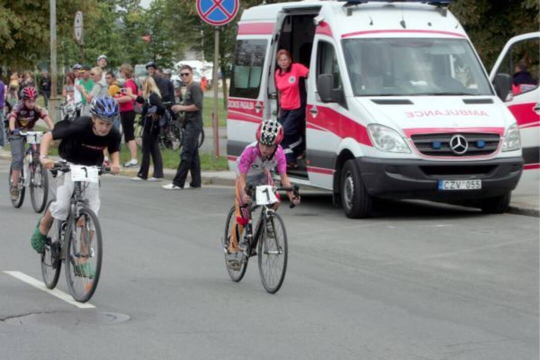 Sostinėje vyksta pirmasis "Velomaratonas"