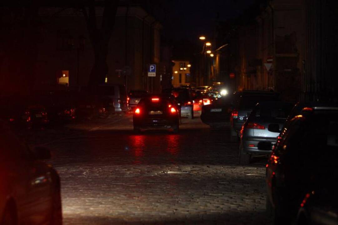 Prisijungdamas prie pasaulinės akcijos Kaunas užgesino 500 šviestuvų