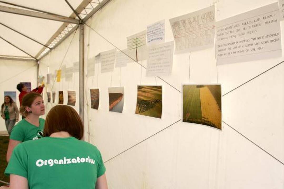 Gamtininkų akciją „Ekopalapinė“ nutraukė šėlstanti gamta