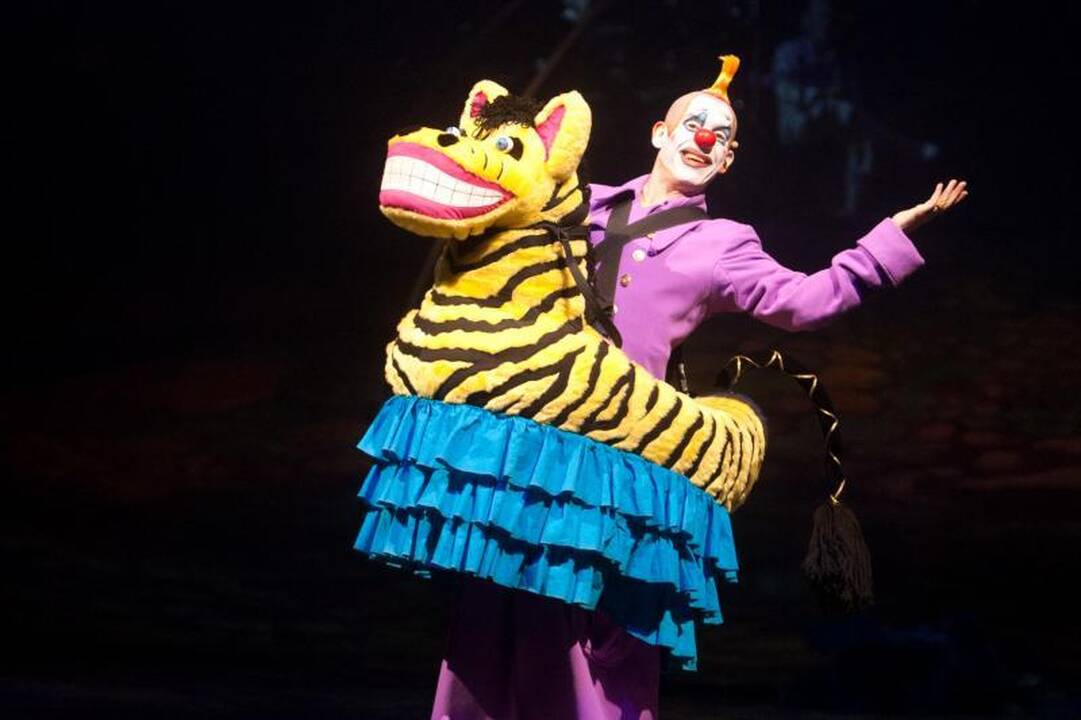 „Cirque du Soleil“ pristatė geriausią 2012-ųjų pasaulio šou „Alegria"