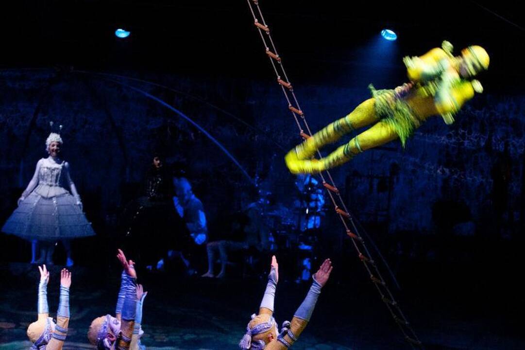 „Cirque du Soleil“ pristatė geriausią 2012-ųjų pasaulio šou „Alegria"