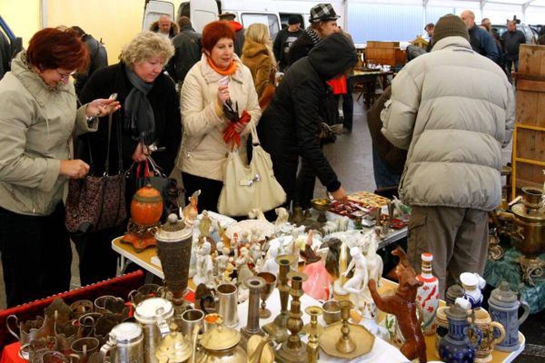 Sendaikčių mugėje - Estijos ir Latvijos kolekcionieriai