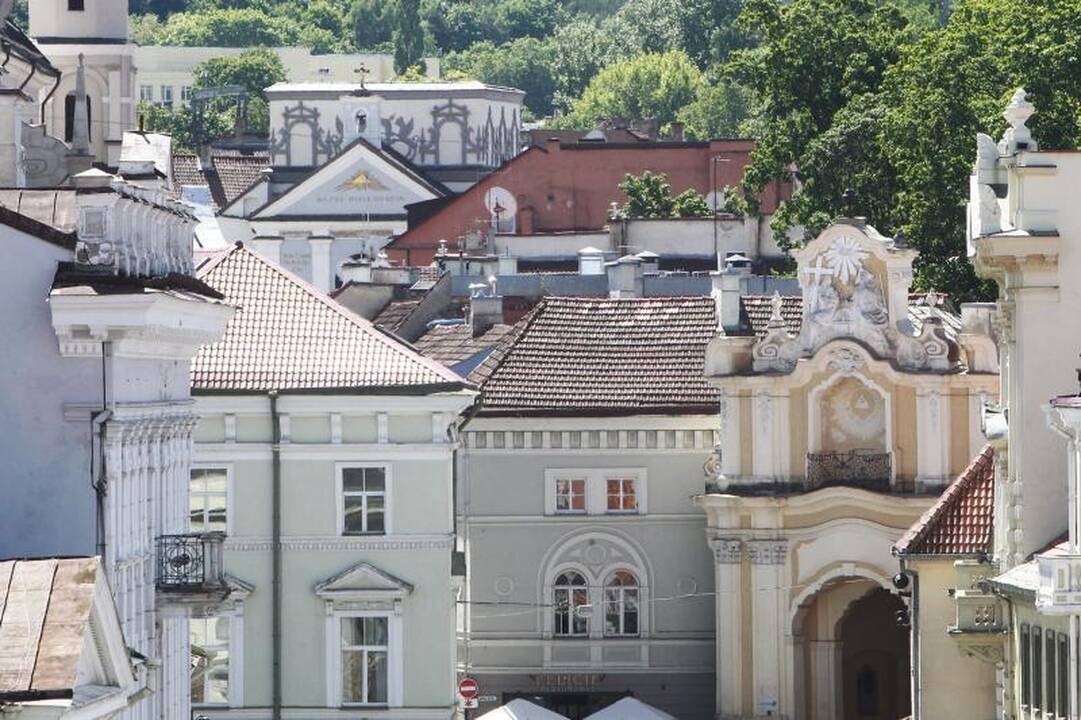 Dangaus restoranas Vilniuje: priešpiečiai 50 m aukštyje 