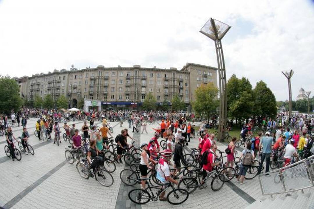 Sostinėje vyksta pirmasis "Velomaratonas"