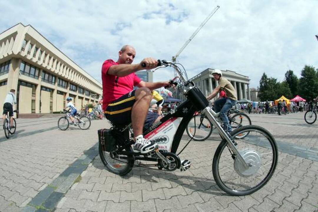 Sostinėje vyksta pirmasis "Velomaratonas"