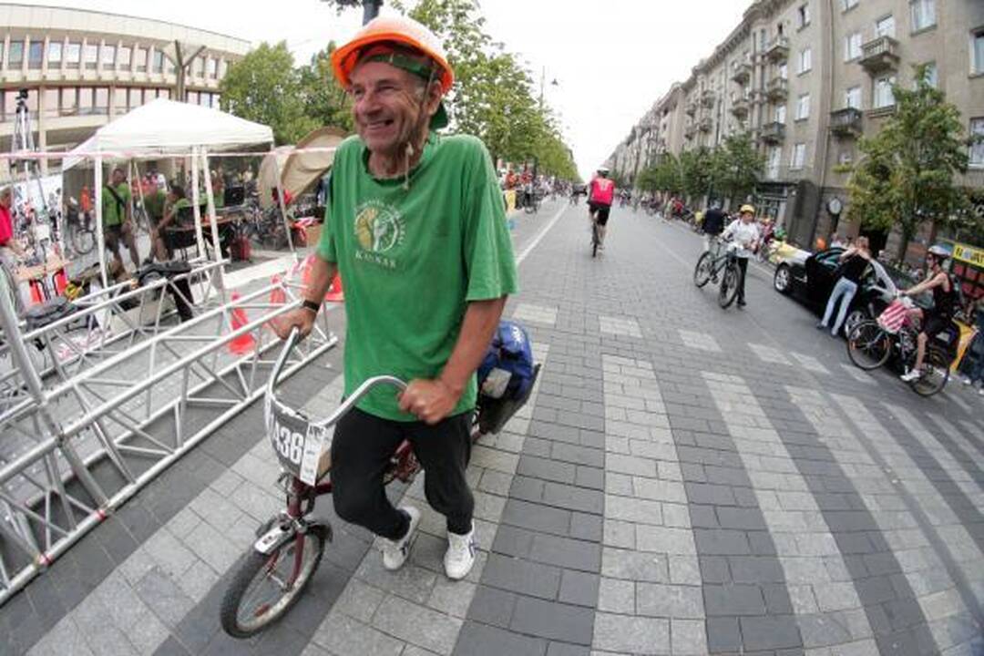 Sostinėje vyksta pirmasis "Velomaratonas"