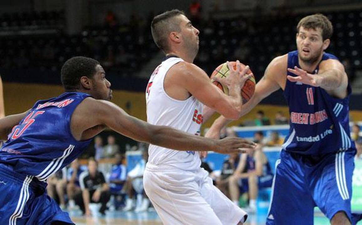Panevėžys: ispanai tęsia treniruočių ciklą. Šįkart su britais - 86:69