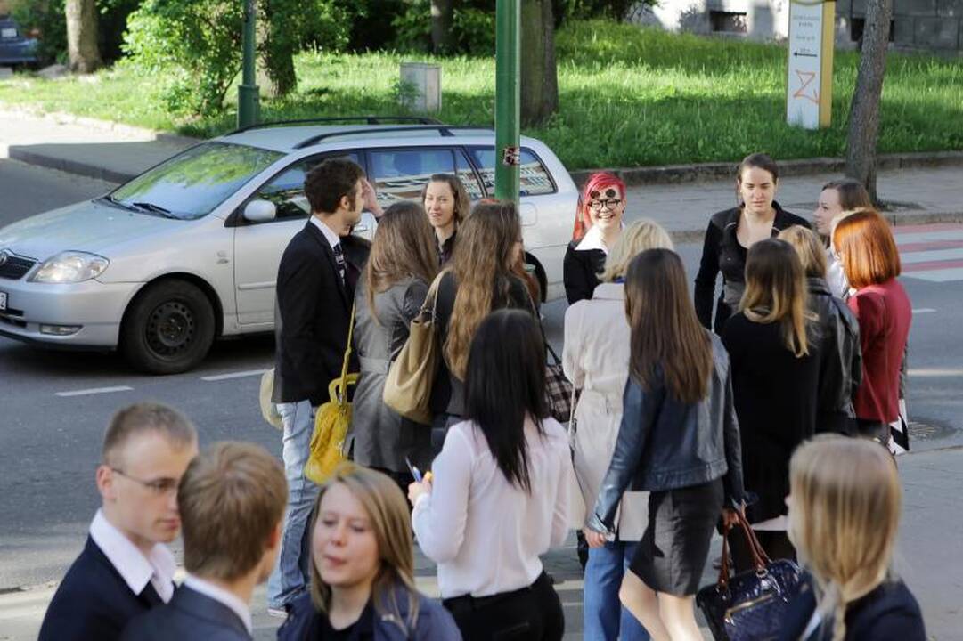 Klaipėdoje anglų kalbos egzaminas – be nuotykių
