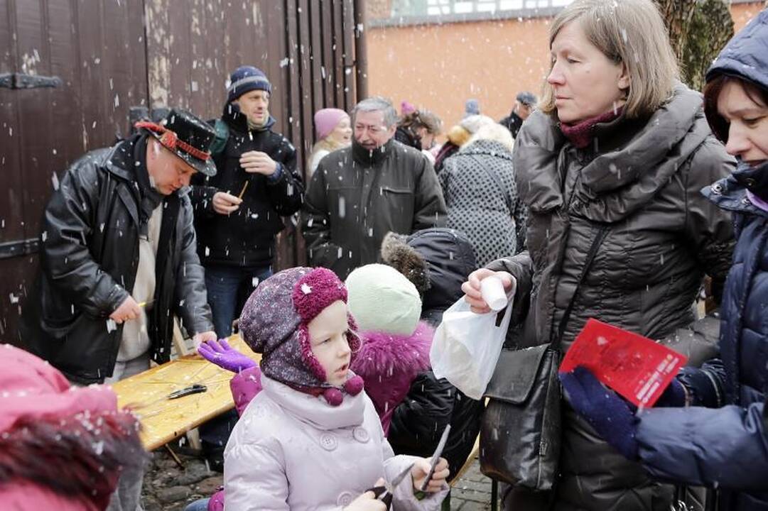 Atvelykis Klaipėdoje persipynė su amatų švente 